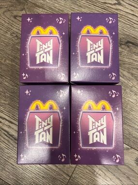 TinyTAN McDonald's BTS Collectible Box (Set of 4)